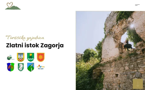 Naslovnica stranice Turistička zajednica Zlatni istok Zagorja